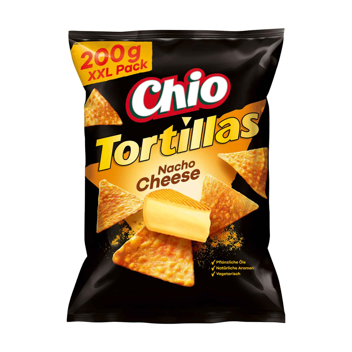 Chio Tortillas Nacho Cheese 200g