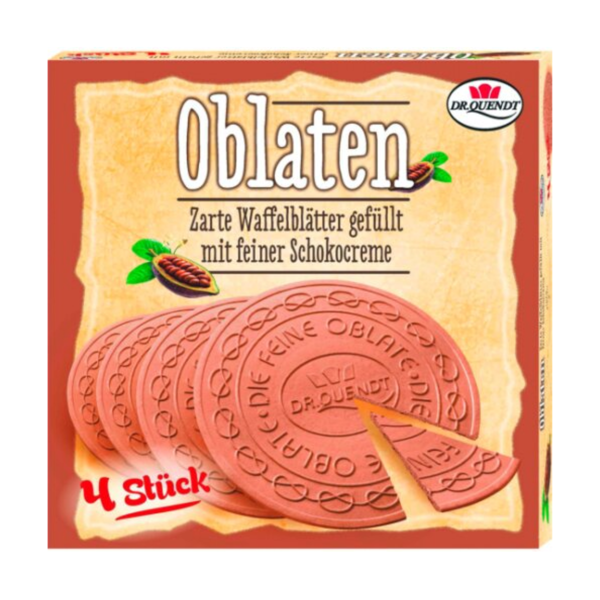 Dr.Quendt Oblaten Schokocreme 150g