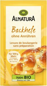 Bio Alnatura Backhefe für 500g 7g