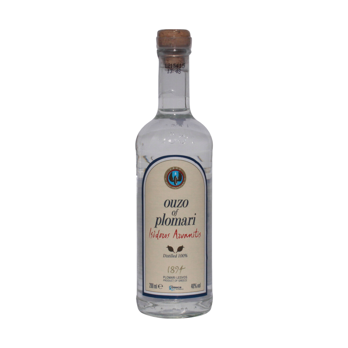 Ouzo Plomari 40% 0,2l