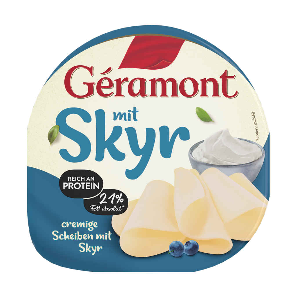 Geramont Скир ломтики 42% жирность 150g