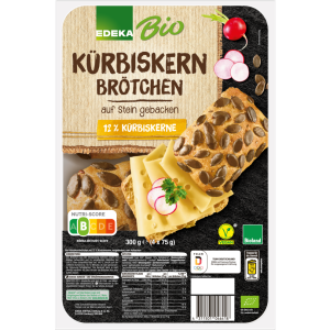 Bio EDEKA Kürbiskernbrötchen 300g