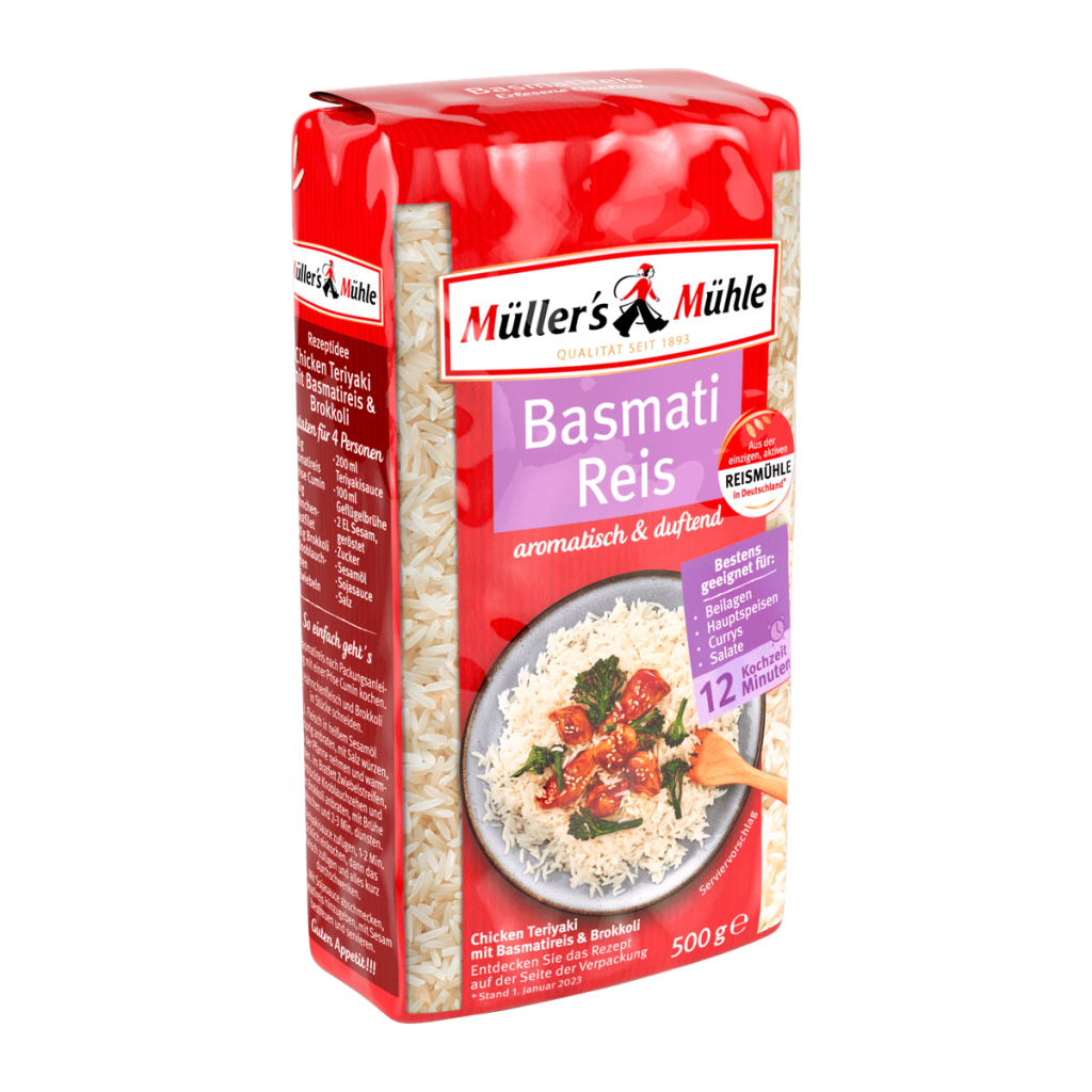 Müllers Mühle Basmati Reis 500g