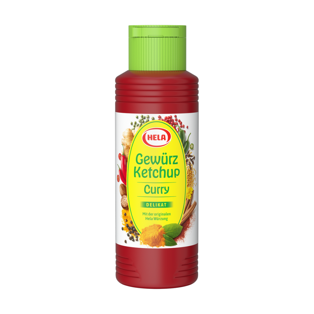 Hela Gewürz Ketchup Curry delikat 300ml