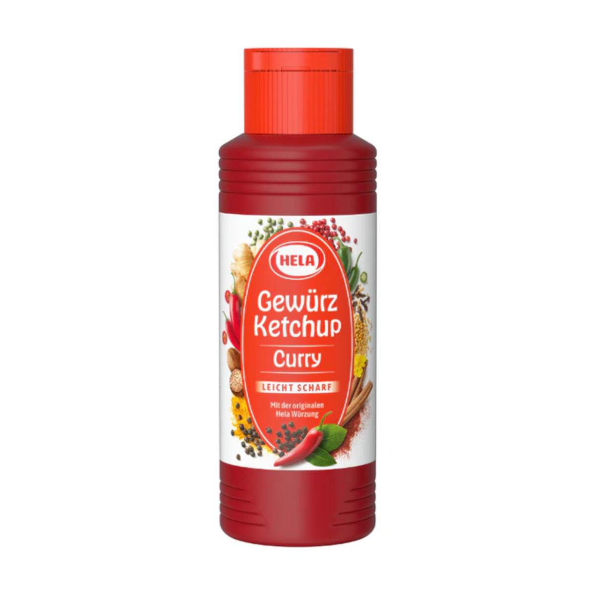 Hela Gewürz Ketchup Curry leicht scharf 300ml