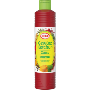 Hela Gewürz Ketchup Curry delikat 800ml