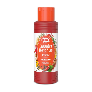Hela Gewürz Ketchup Curry leicht scharf 150ml