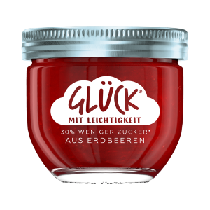 Glück Фруктовая намазка клубника меньше сахар 230g