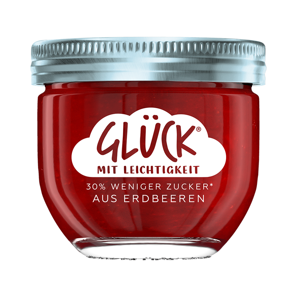 Glück Фруктовая намазка клубника меньше сахар 230g