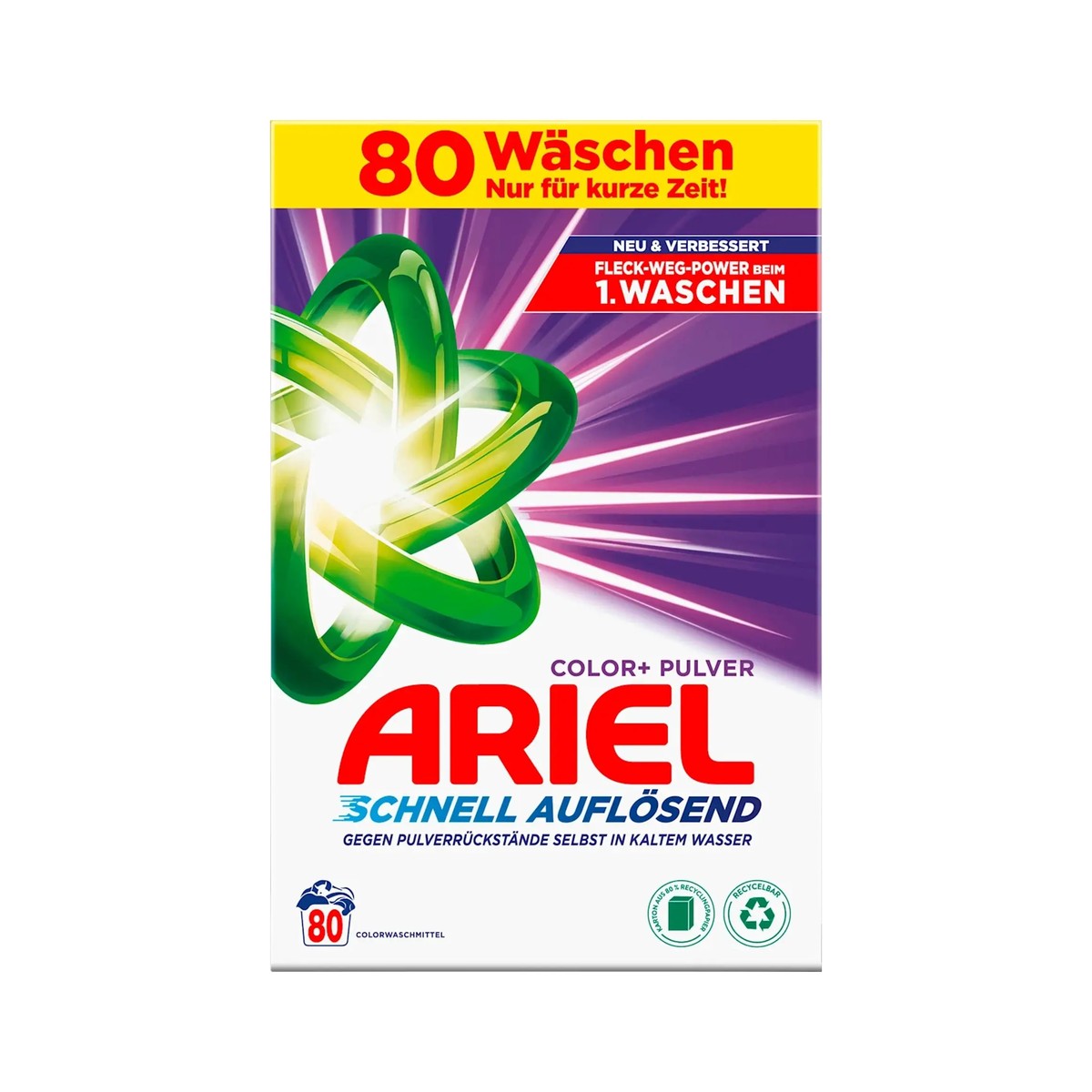 Ariel Порошок для цветного белья порошок 80WL 4,8kg