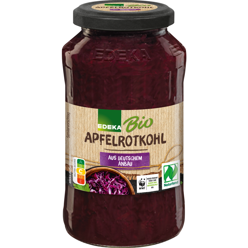Bio EDEKA Apfelrotkohl 680g