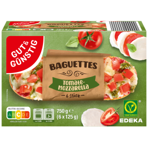 GUT&GÜNSTIG Baguette Tomate-Mozzarella 750g