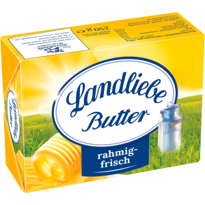 Landliebe Tafelbutter 82% 250g