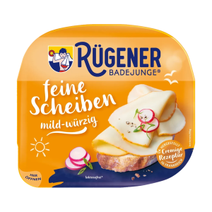 Rügener Badejunge Feine Scheiben mild-würzig 60% Doppelrahmstufe 125g