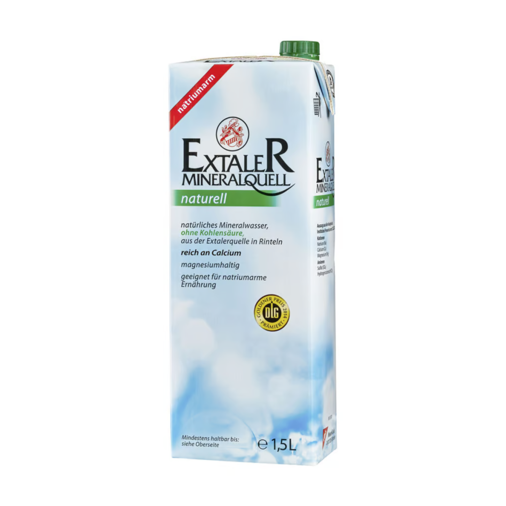 Extaler Mineralwasser ohne CO2 1,5l EW