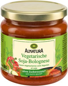 Bio Alnatura Vegetarische Soja Bolognese 350ml