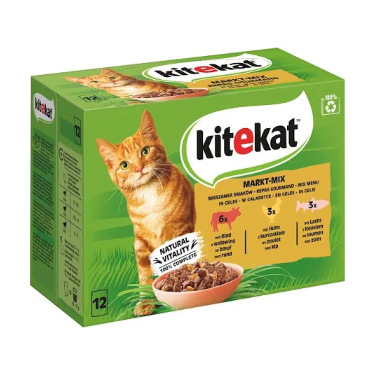 Kitekat Markt-Mix in Gelee 12x85g