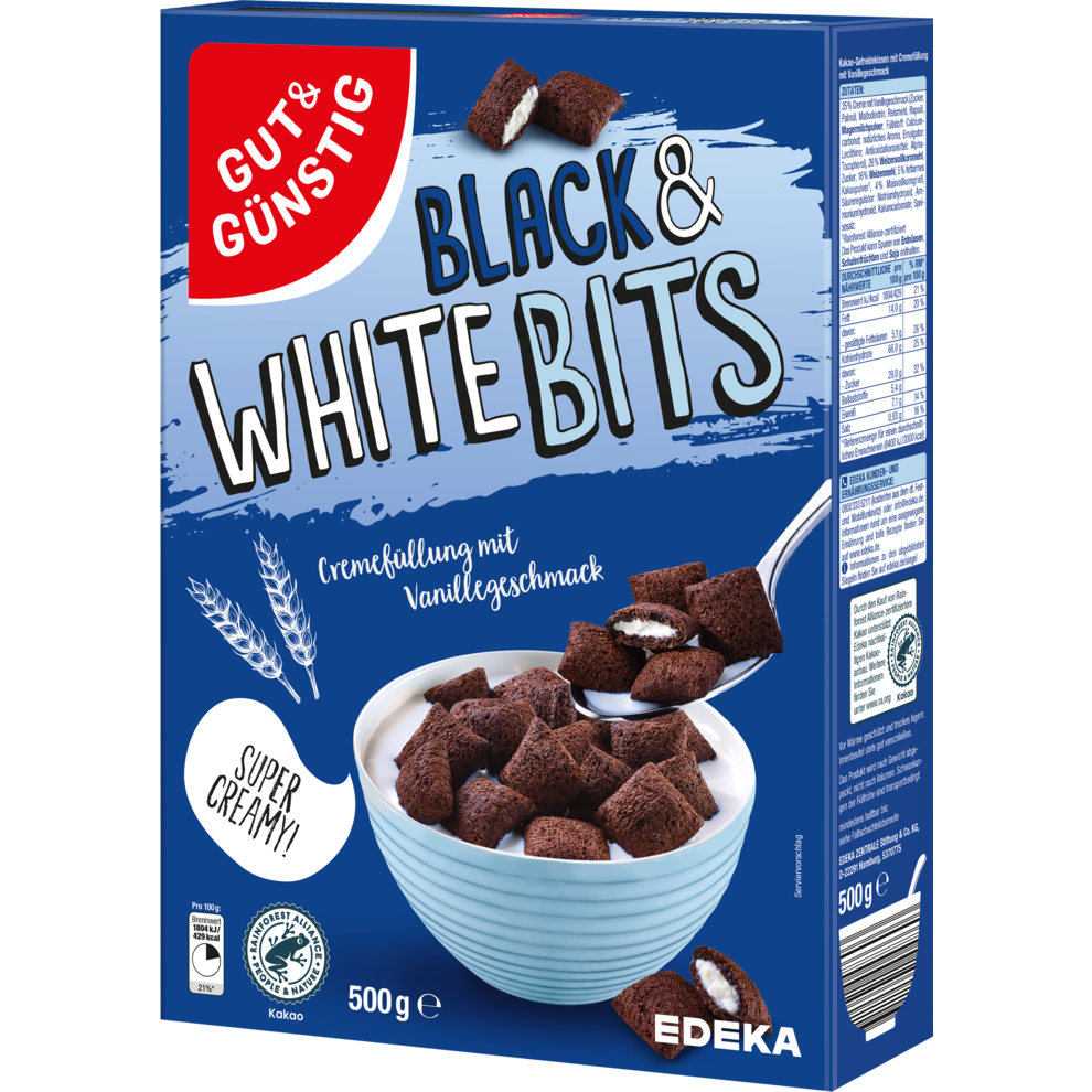 GUT&GÜNSTIG Black&White Bits 500g