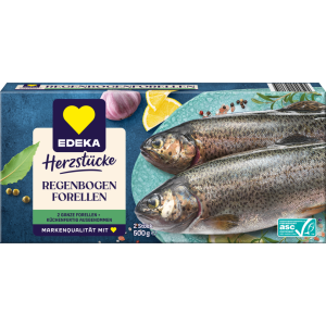 ASC EDEKA Herzstücke Regenbogenforelle 500g