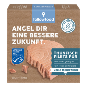 MSC Followfood Thunfisch Filets in eigenem Saft 135g