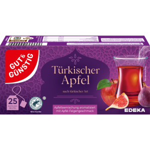 GUT&GÜNSTIG Türkischer Apfel Tee 25x2,75g