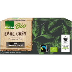 Bio EDEKA Schwarztee Earl Grey 25ST 50g