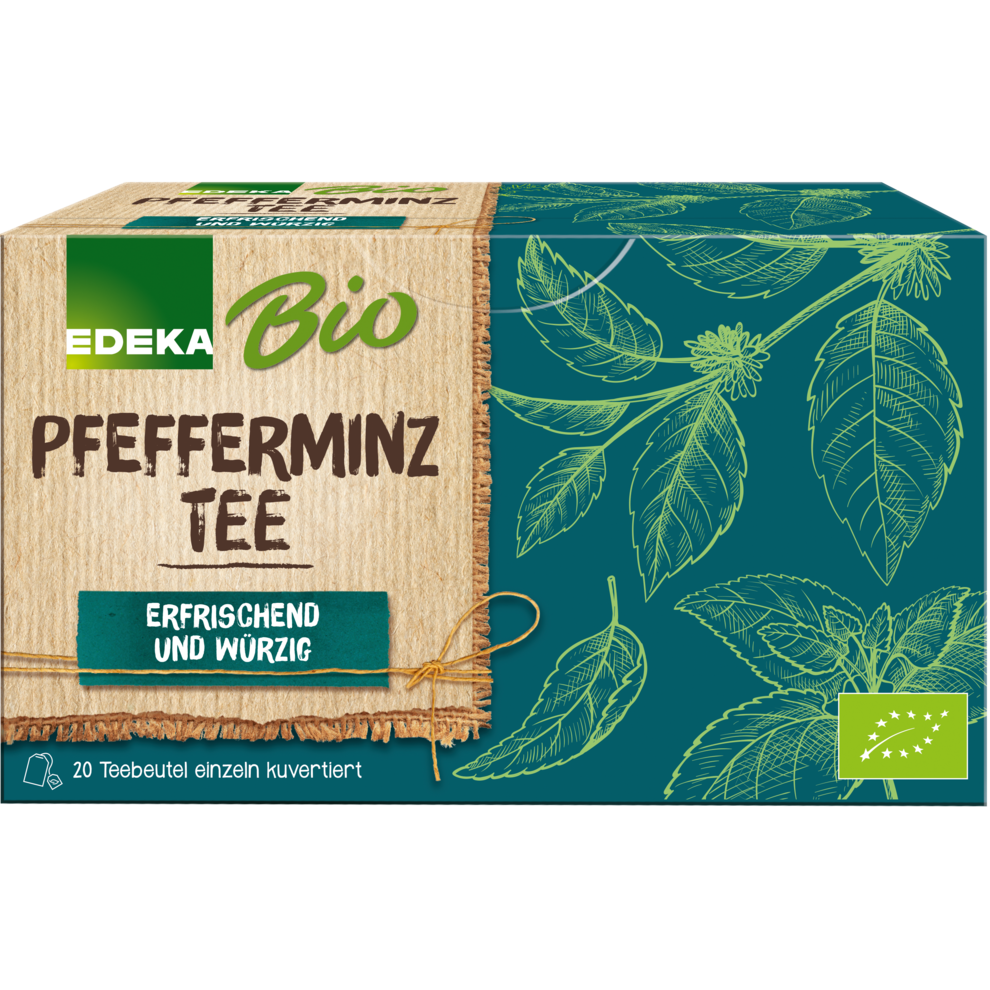 Bio EDEKA Pfefferminze 20ST 40g