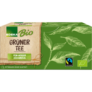 Bio EDEKA Fairtrade Grüner Tee 25ST 50g