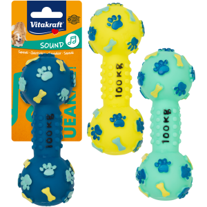 Vitakraft For You Hantel Vinyl für Hunde 15cm