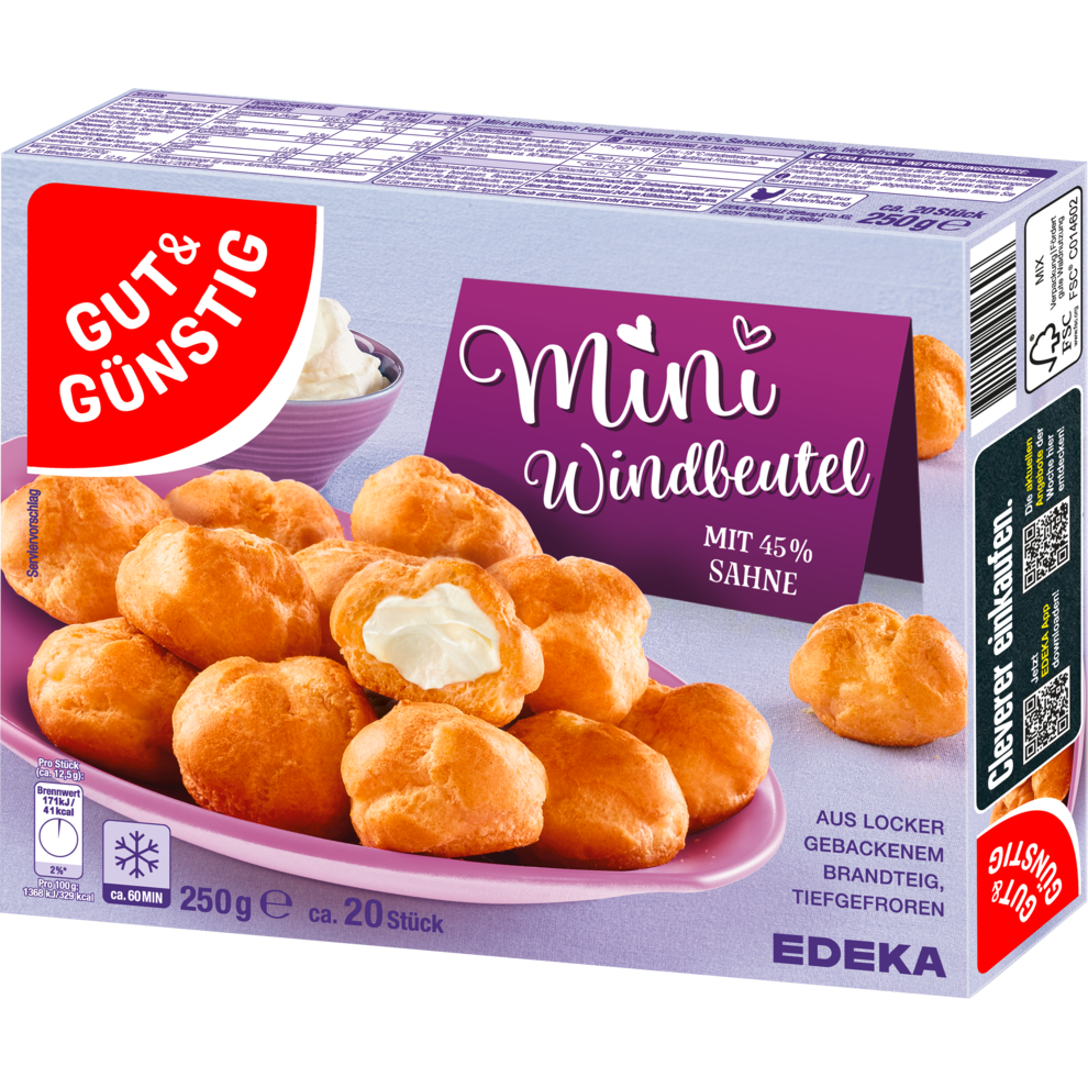 GUT&GÜNSTIG Mini-Windbeutel 250g