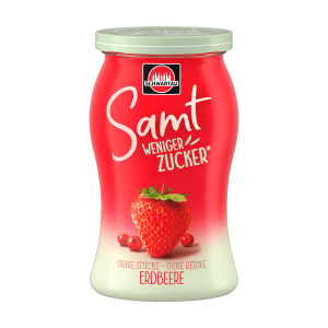 Schwartau Samt weniger Zucker Erdbeer 255g