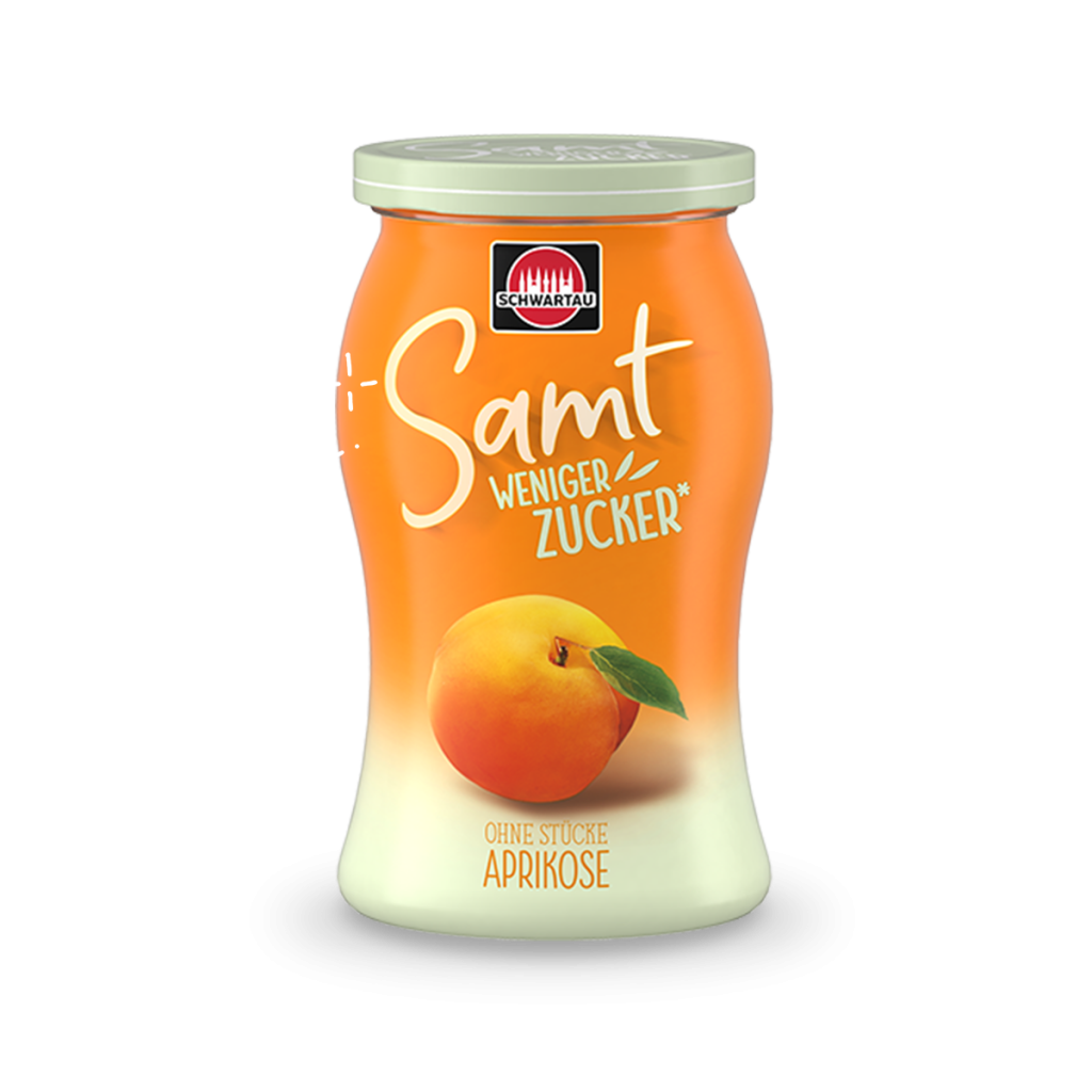 Schwartau Samt weniger Zucker Aprikose 255g