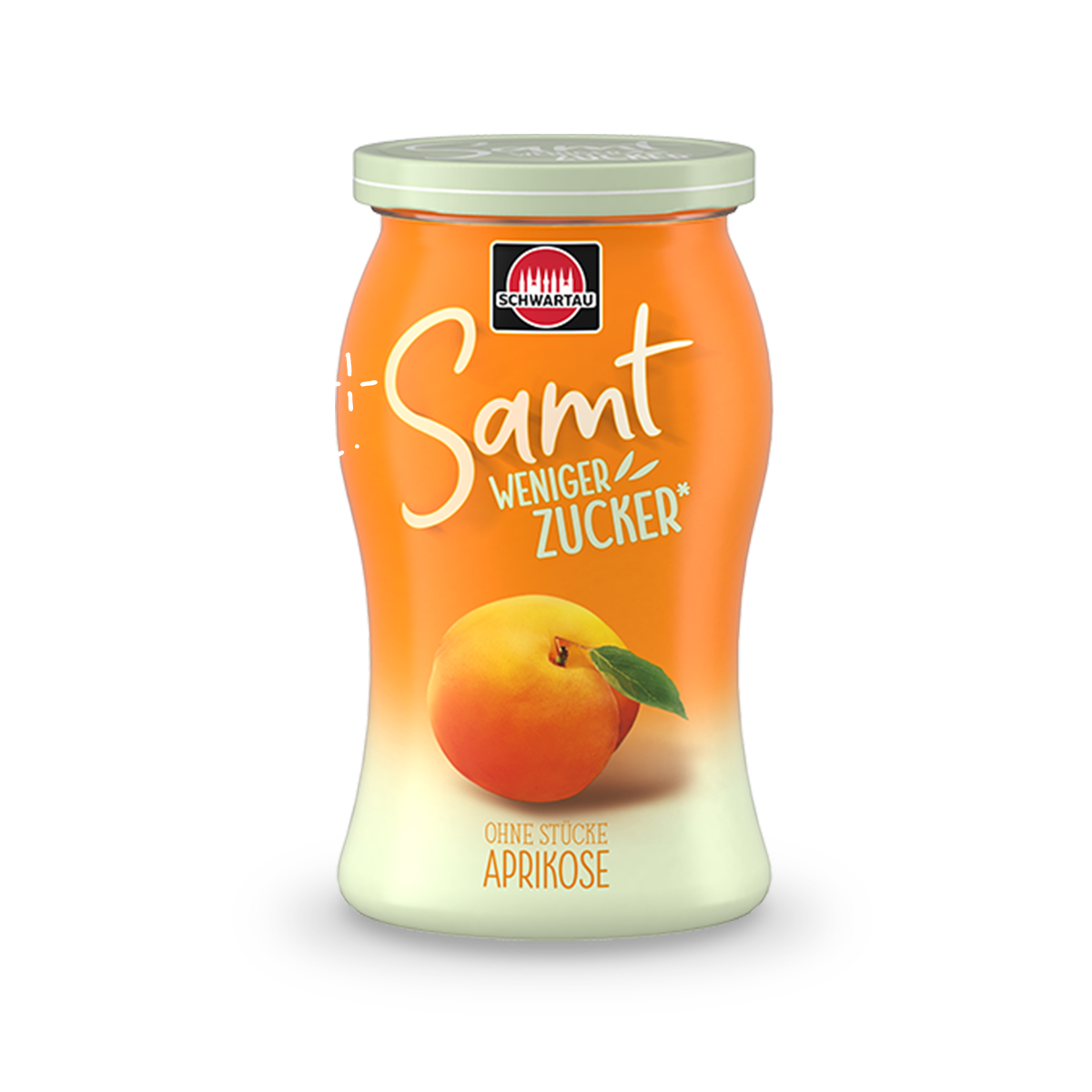 Schwartau Samt weniger Zucker Aprikose 255g