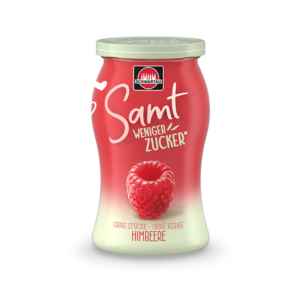 Schwartau Samt weniger Zucker Himbeere 255g