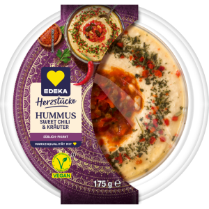 EDEKA Herzstücke Hummus Sweet Chili Kräuter 175g