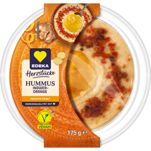 EDEKA Herzstücke Hummus Ingwer-Orange 175g