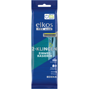 EDEKA elkos Men Einwegrasierer 2-Klingen 10ST