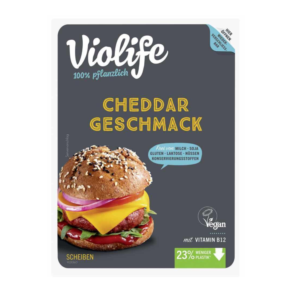 Violife Cheddar Geschmack Scheiben 140g
