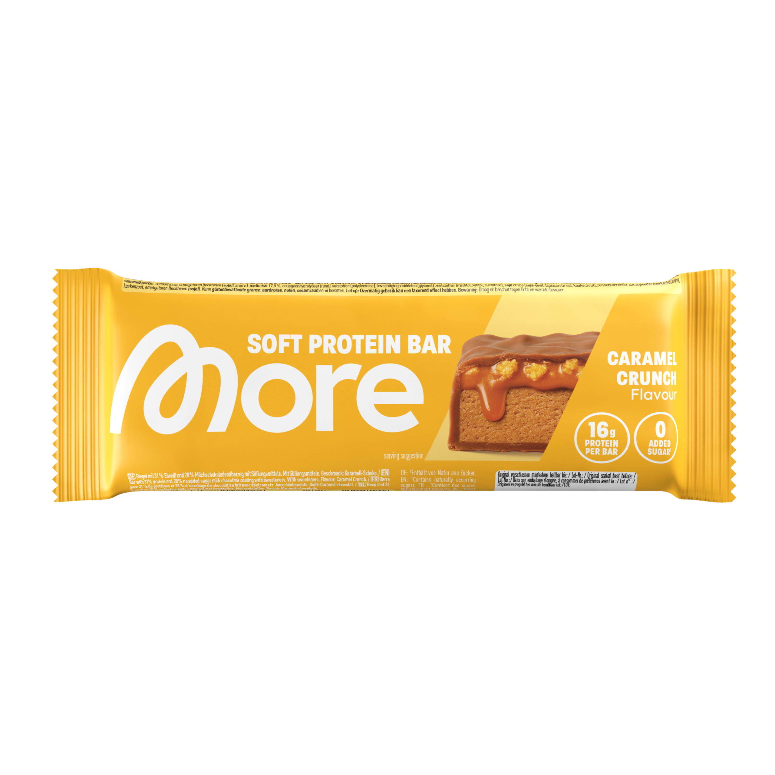 More Soft Bars Caramel Crunch 50g