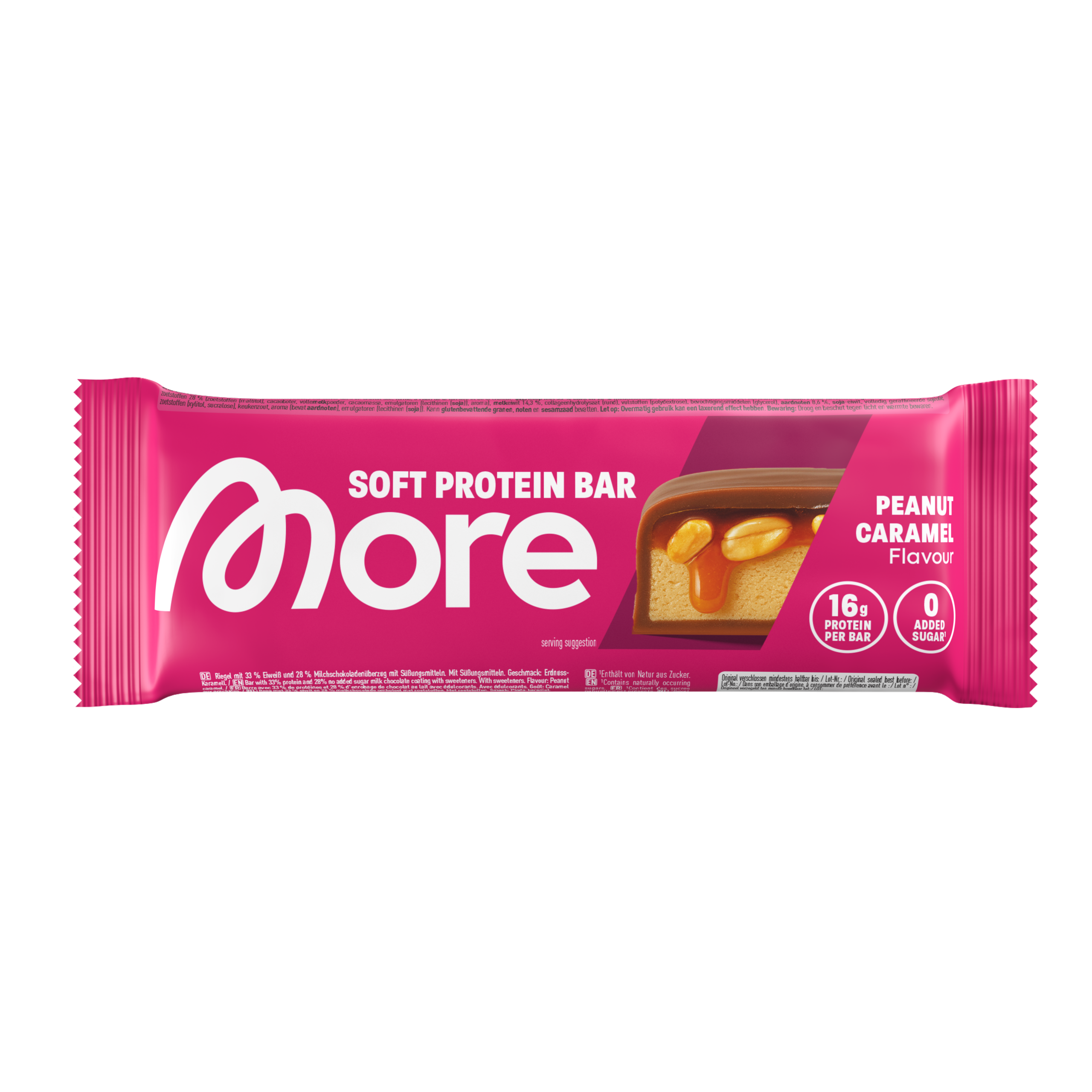 More Soft Bars Peanut-Caramel 50g