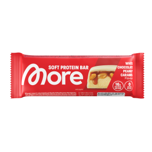 More Soft Bars White Chocolate Peanut Caramel 50g