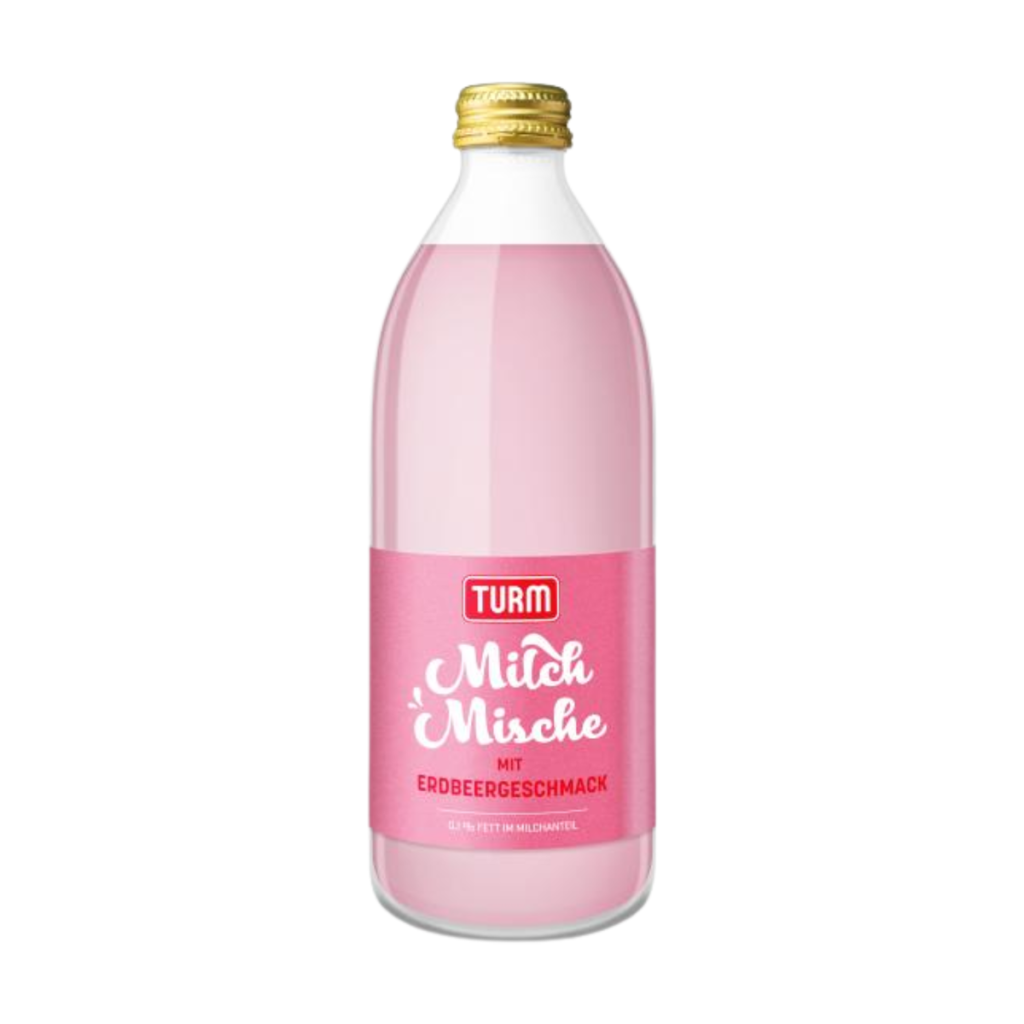 Turm Milch Mische Erdbeere 500ml