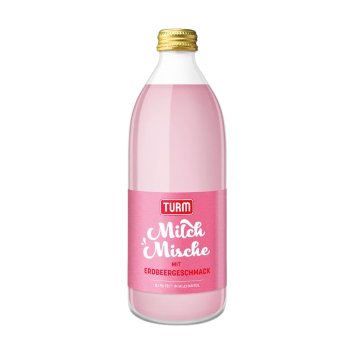 Turm Milch Mische Erdbeere 500ml