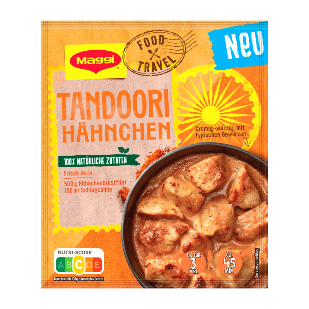 Maggi Food Travel Fix Tandoori Hähnchen 31g