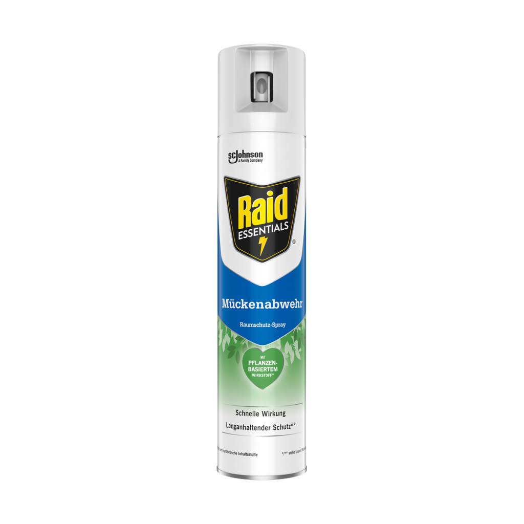 Raid Essentials Mückenabwehr Raumschutz-Spray 300ml