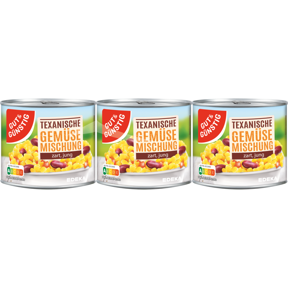 GUT&GÜNSTIG Texas Mix 3x150g