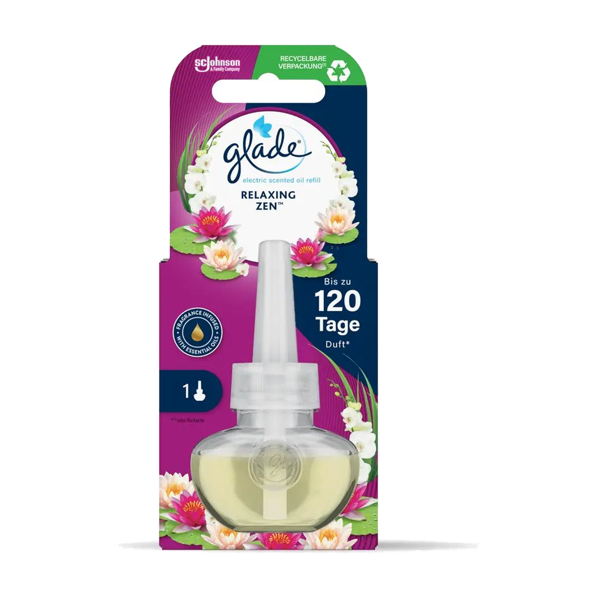 Glade Electric Scented Oil Duftstecker Relaxing Zen NF 20ml