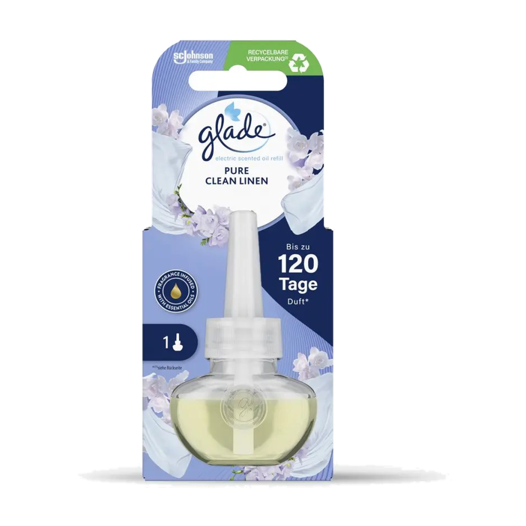 Glade Electric Scented Oil Duftstecker Clean Linen NF 20ml