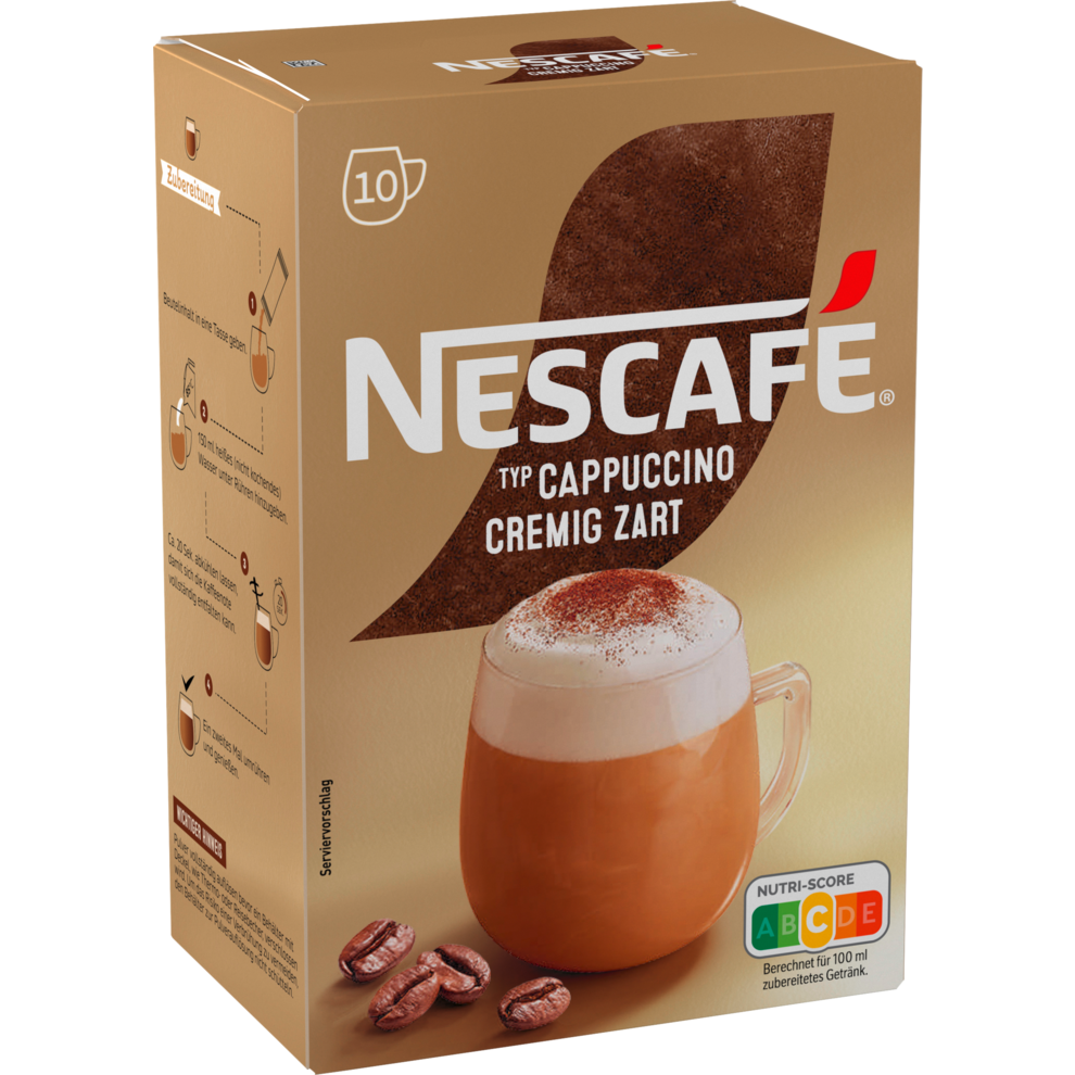 Nescafe Gold Cappuccino cremig zart 10x14g