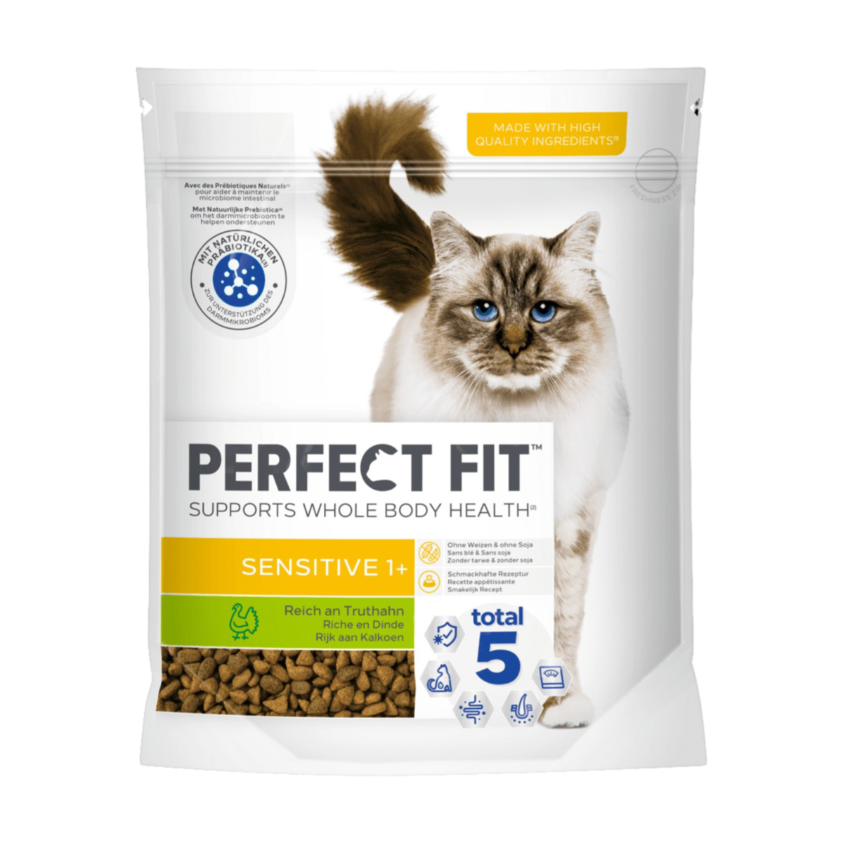 Perfect Fit Sensitive 1 + Truthahn 750g